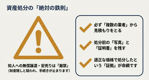 法人破産における資産処分の注意点
