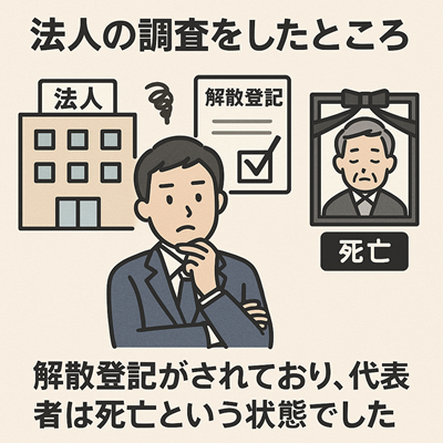 抵当権者が解散