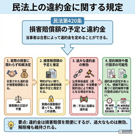 民法の違約金