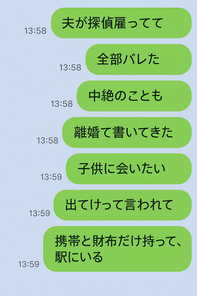 LINE不貞証拠
