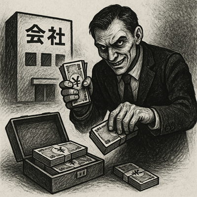 預金抜き出し
