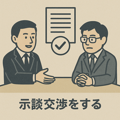 開示請求示談