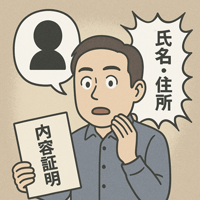 住所把握