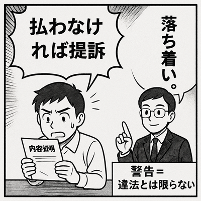 脅し文句