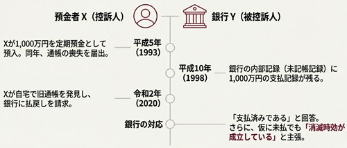 銀行預金時効時系列