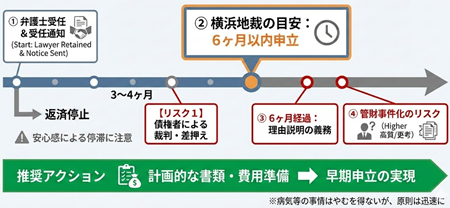 横浜地方裁判所の破産申立期限
