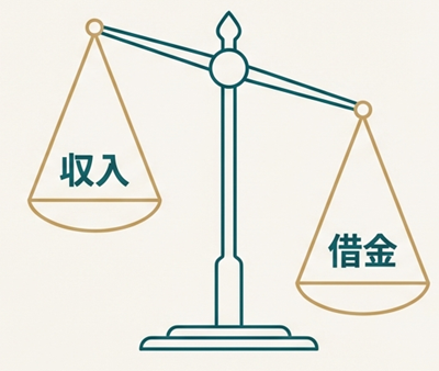 自己破産の収入