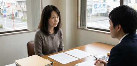 弁護士相談風景