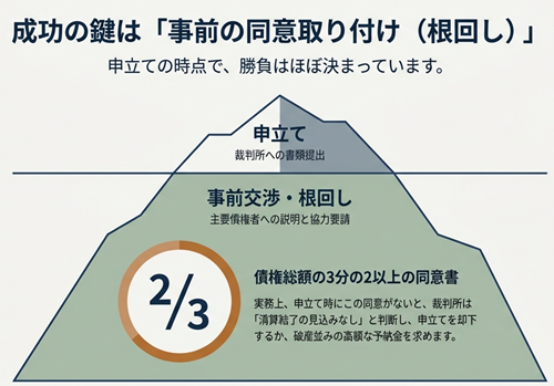 特別清算での債権者の同意