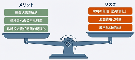 準自己破産、メリットデメリット