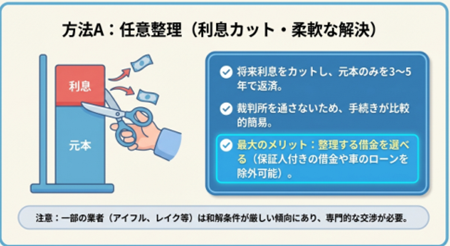 任意整理の特徴