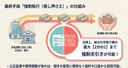 養育費差し押さえ