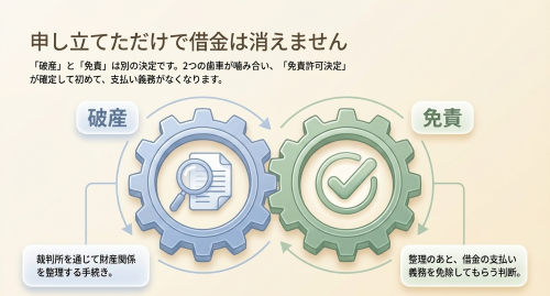 自己破産と免責