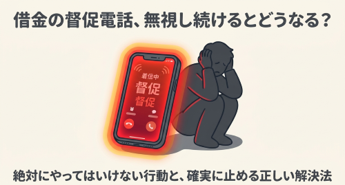 借金の督促電話を無視し続けると起きるリスクと正しい解決法