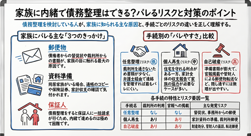 債務整理と家族