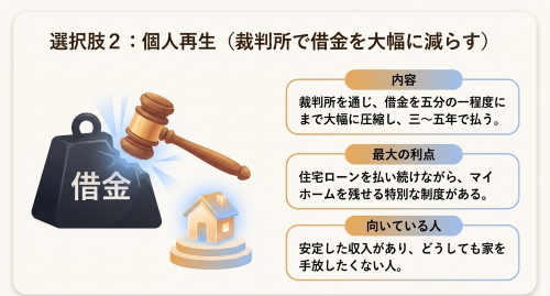個人再生 借金減額 住宅ローン特則