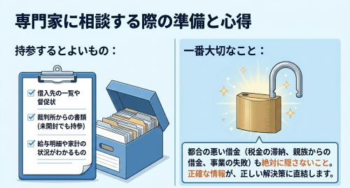 弁護士相談 準備する資料と注意点
