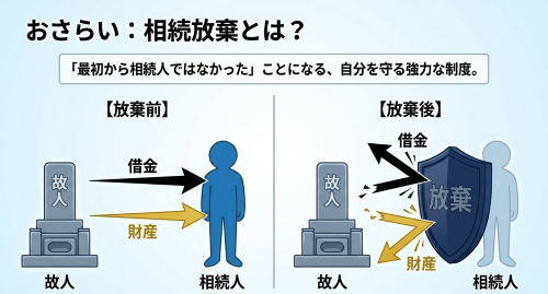 相続放棄 基本的な効果
