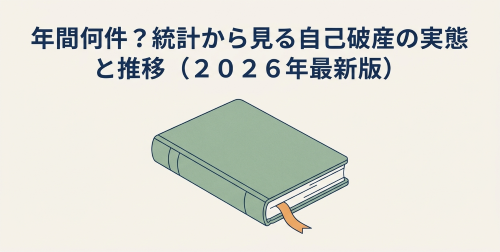 自己破産 件数 推移 2026年最新版